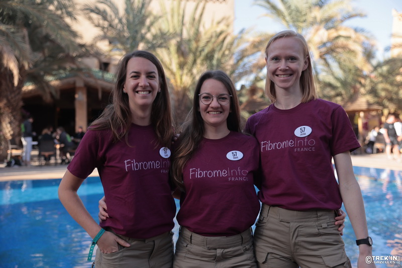 MARCHE DANS LE DÉSERT  AU PROFIT DE FIBROME INFO FRANCE